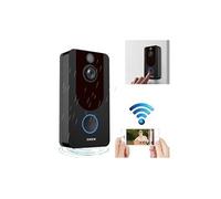 Portier vidéo visiophone sans fil interphone 1080p full hd résistant aux intempéries wifi sécurité moniteur accueil smartphone sonnettesupport audio