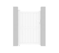 Portillon aluminium "Lola" - 101.2 x 155.9 cm - Blanc