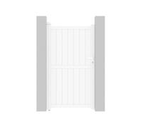 Portillon aluminium Lola - 101 x 181 cm - Blanc