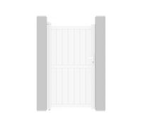 Portillon aluminium Lola - 101 x 181 cm - Blanc