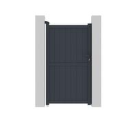 Habitat et Jardin – Portillon aluminium Maurice – 101 x 181 cm – Gris