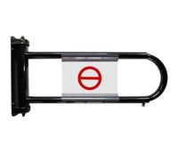 Portillon Barrière de sécurité battante for supermarchés à ressort | Entrée à sens unique - Porte d'accès piéton à fermeture manuelle