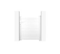 Portillon - Casanoov - EIGER - 1m H.115cm - Aluminium - Blanc