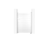 Portillon - Casanoov - EIGER - 1m H.145cm - Aluminium - Blanc