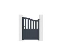 Casanoov Portillon 1m MEIJE H.140cm aluminium gris
