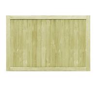 PORTILLON de Clôture Vert - LEMON® Portillons de jardin - 2 pcs - Bois de pin imprégné 300x100 cm - J2503290