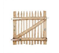 Portillon De Jardin En Châtaignier Naturel ¿ L150 Cm