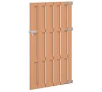 Portillon de jardin - Porte de jardin - vidaXL - wpc et aluminium - marron - 100 x 180 cm 8457992