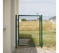 Portillon grillagé Eco l.100 x H.100 cm, vert G