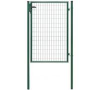 Portillon grillagé Eco l.100 x H.150 cm, vert Vert G