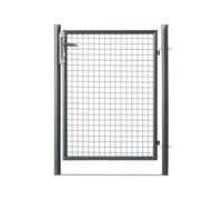Portillon Nice Gate - Passage 1m - Maille 50 x 50 mm - Hauteur 1m00 - Couleur Gris Anthracite