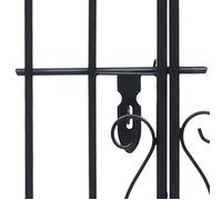 Portillon ornemental de jardin Fer forgé 122x20,5x100 cm_2 ans garantie_92830