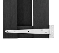 Portillon WPC 100x80 cm Gris_2 ans garantie_38919
