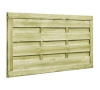 Portillons 2 pcs Bois de pin imprégné 150x75 cm Vert_2 ans garantie_59948