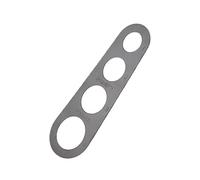 Portionneur à pâtes en acier inoxydable, 4 trous de, Black | Acier inoxydable antirouille, 4 trous de mesure, conception compacte essentielle pour la cuisine, service précis
