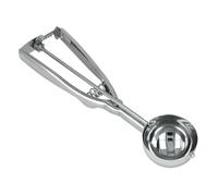 Metaltex Cuillère à glace – Portionneuse professionnelle – Acier inoxydable – 25 x 15 x 5 cm – Argent