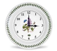 Portmeirion Botanic Garden - Horloge murale Lilas, décor fleuri