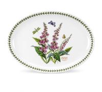 Portmeirion - Collection Jardin Botanique - Plateau Ovale - 13 Pouces - Foxglove (Multicolore, 13")