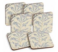 Pimpernel Lot de 6 sous-verres Willow Bough Bleu