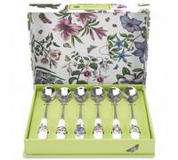 Portmeirion Home & Gifts Lot de 6 cuillères à café en Porcelaine Multicolore 16 x 1,5 x 1 cm