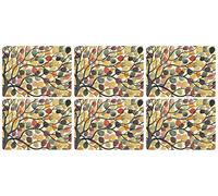 Pimpernel-Portmeirion Lot de 6 sets de table Motif branches