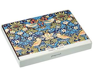 Portmeirion Home & Gifts Pimpernel Lot de 6 Sets de Table Motif Strawberry Thief Bleu 30,5 x 23 cm