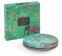 Portmeirion Home & Gifts Sara Miller SMI78964-XG Lot de 4 assiettes à gâteau Multicolore