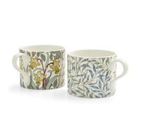 Portmeirion Home & Gifts Spode Morris & Co MCOJ8726-XG Lot de 2 tasses Motif jonquille et saule Multicolore