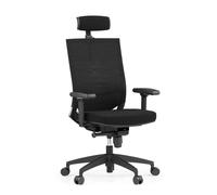 PORTO MAX HIGH I - Siège de bureau de qualité professionnelle Noir