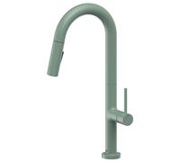 Portofino mitigeur évier à douchette extractible gris vert Essebagno