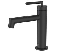 Portofino mitigeur lavabo bas noir mat Essebagno