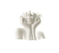 Portrait Vase minimalisme créatif Arrangement de Fleurs ustensiles Demi-Visage décoration Cadeau