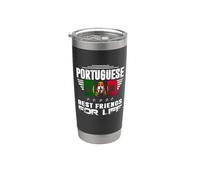 Portuguese Dad Best Friends For Life Funny For Fathers Daddy Gobelet isotherme en acier inoxydable double paroi