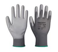 Portwest A120 Gant enduit PU Gris, L