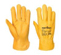 Portwest A271 Gant Driver cuir matelassé Bronze - Taille L