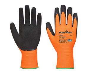 Portwest A340 HiVis Grip Handschuh - Latexschaum Orange/Black Gr. L