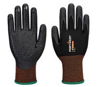 Portwest A371 Gant GP Grip 15 mousse de nitrile Noir - Taille XL