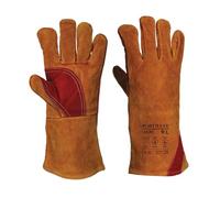 Portwest A530 Gant soudeur renforcé Brun, XL