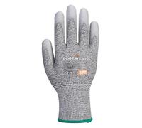 Portwest A622 Gant paume PU coupure C Gris, XL