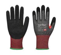 Portwest A672 Gant CS anti coupure F Mousse Nitrile F13 Noir - Taille XXXL