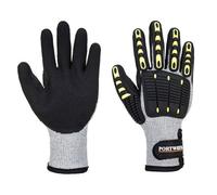 Portwest A729 Gant thermique anti impact résistant à la coupure Gris/Noir - La paire - Taille S