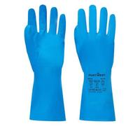 Portwest A814 Gant Nitrile Contact Alimentaire Bleu - La paire - Taille L
