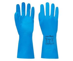 Portwest A814 Gant Nitrile Contact Alimentaire Bleu - La paire - Taille S
