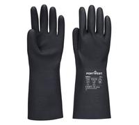 Portwest A824 Gant Chem tout enduit Butyl 350 Noir - Taille L