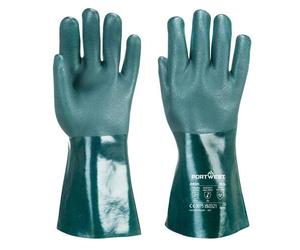 Portwest A835 Gant PVC 35cm double trempage - La paire - Taille L