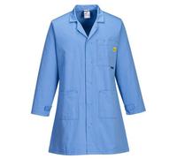 Portwest AS10 Blouse Antistatique ESD Bleu Hamilton - Taille XXS