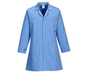 Portwest AS10 Blouse Antistatique ESD Bleu Hamilton - Taille XXS