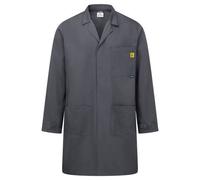 Portwest AS10 Blouse Antistatique ESD Gris Zoom - Taille XL