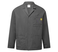 Portwest AS18 Veste de laboratoire ESD Gris Zoom - Taille L