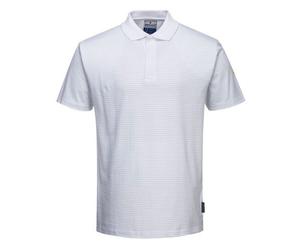 Portwest AS21 Polo antistatique ESD Blanc - Taille 4XL